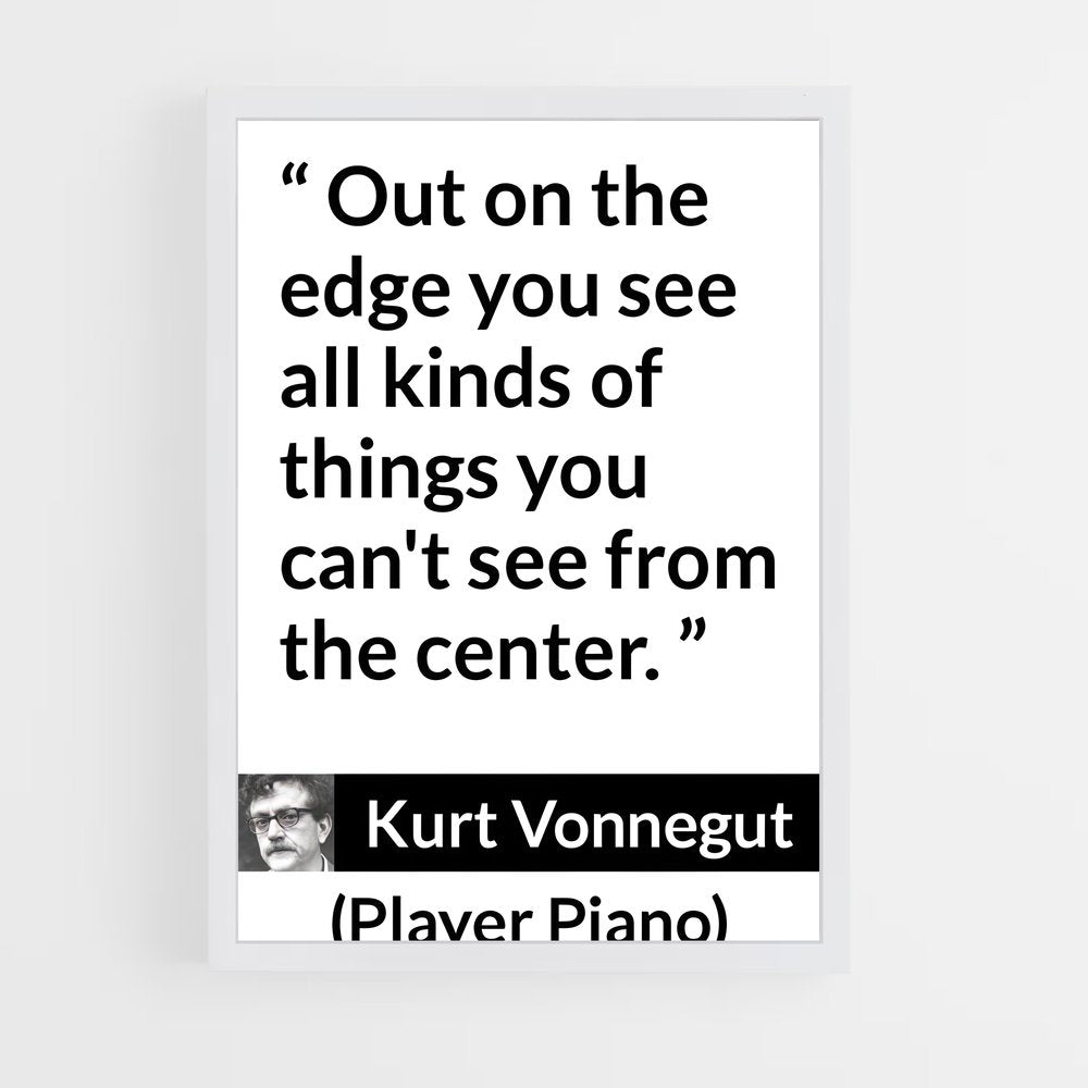 ap-kurt vonnegut-2 cadre Blanc