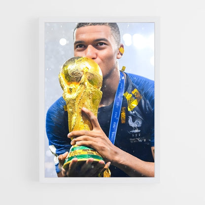 ap-kylian mbappe-7 cadre Blanc