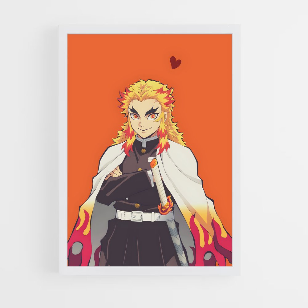 ap-kyojuro rengoku-12 cadre Blanc
