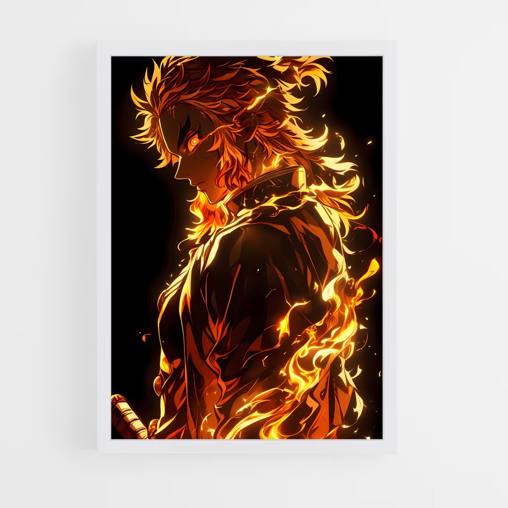 ap-kyojuro rengoku-2 cadre Blanc
