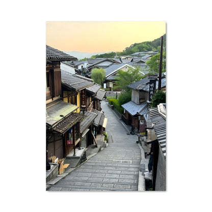 Poster Rue de Kyoto