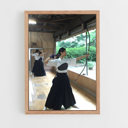 ap-kyudo japanese archery-1 cadre Bois clair