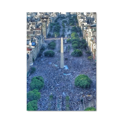 Poster La Foule de Buenos Aires