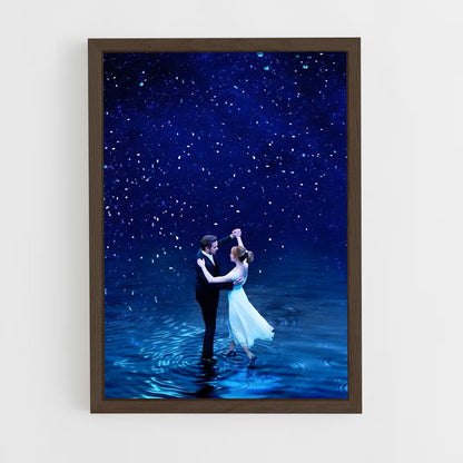 ap-la la land-4 cadre Bois foncé