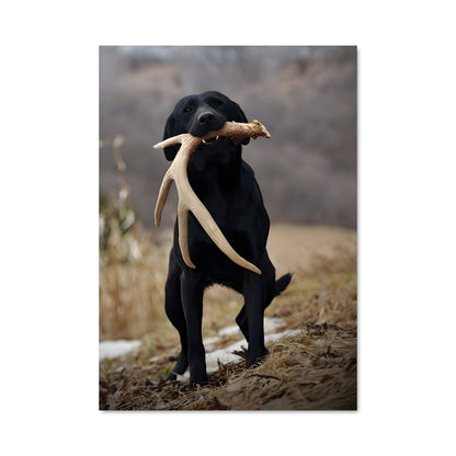 Poster Labrador en Action