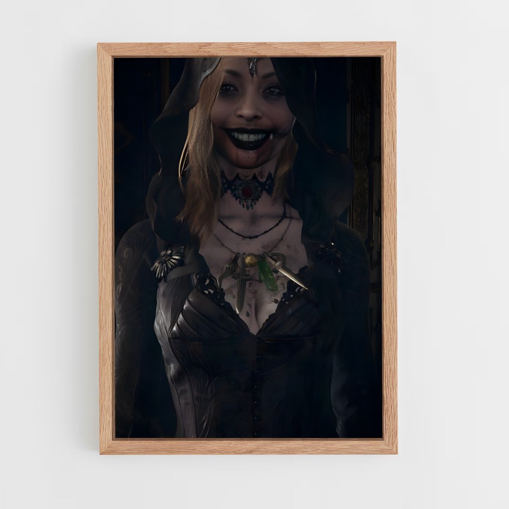 ap-lady dimitrescu-7 cadre Bois clair