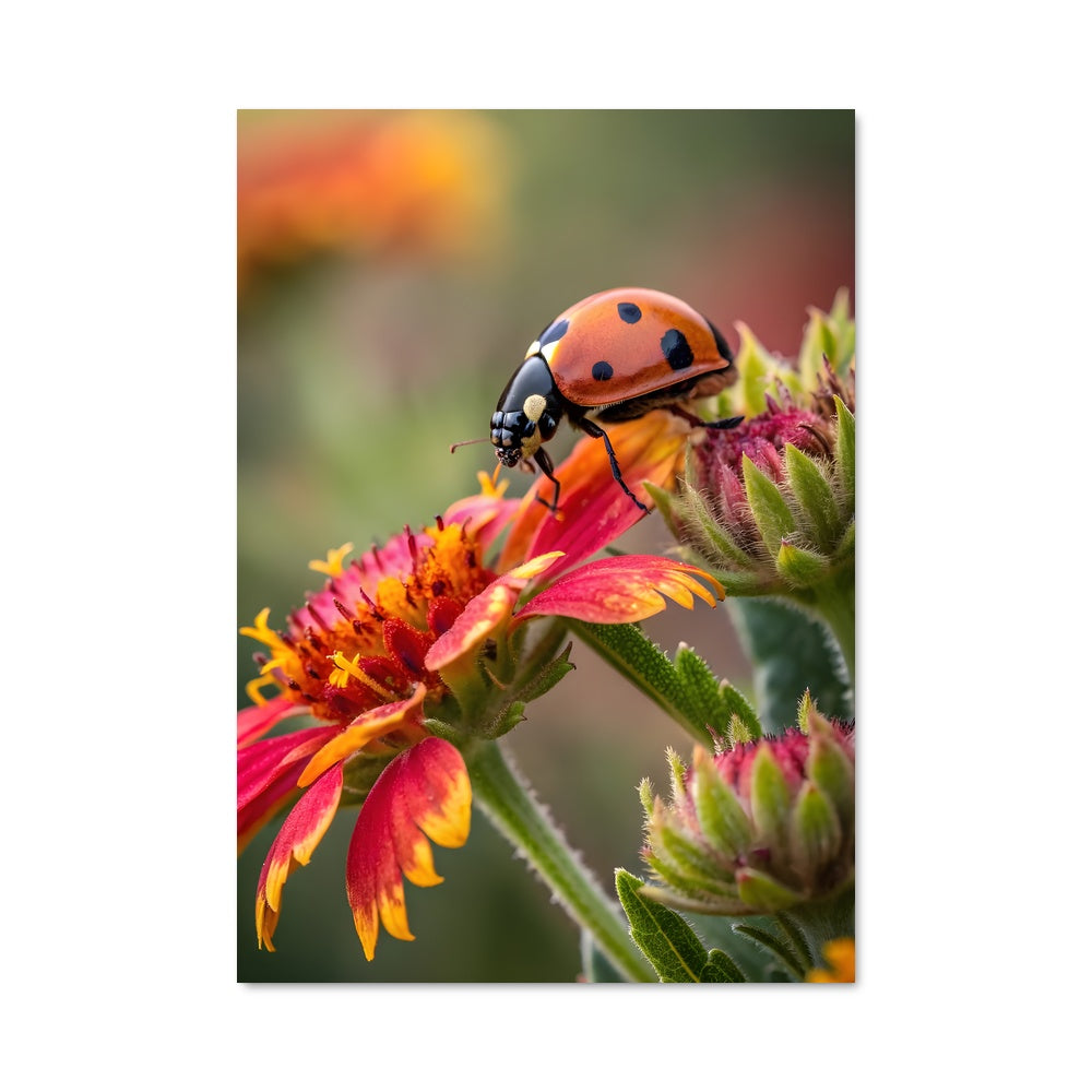 Poster Beauté Coccinelle