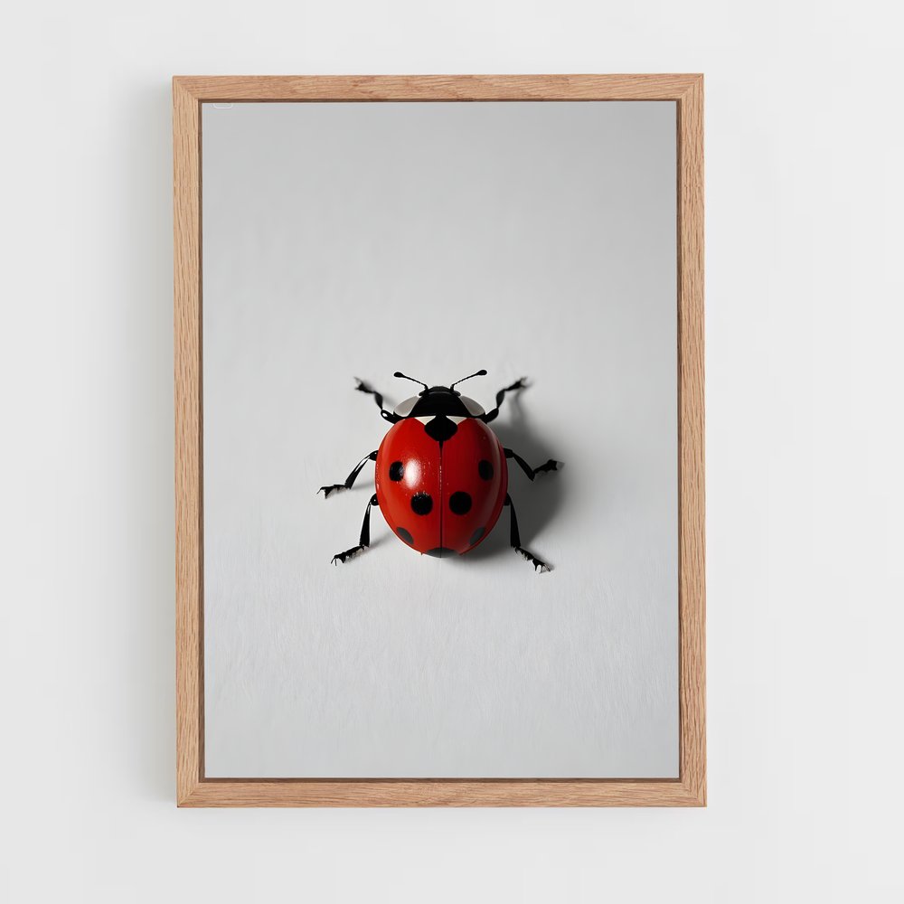 ap-ladybug-13 cadre Bois clair