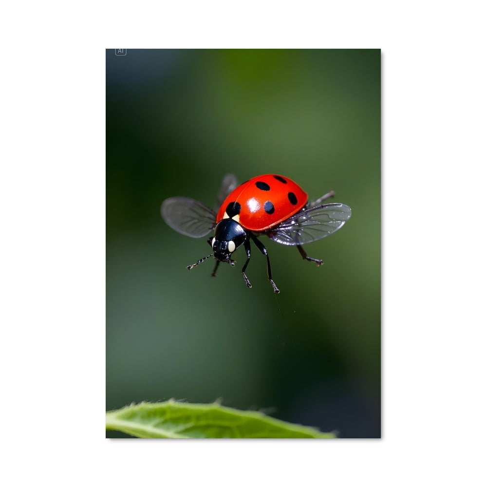 Poster Vol de Coccinelle