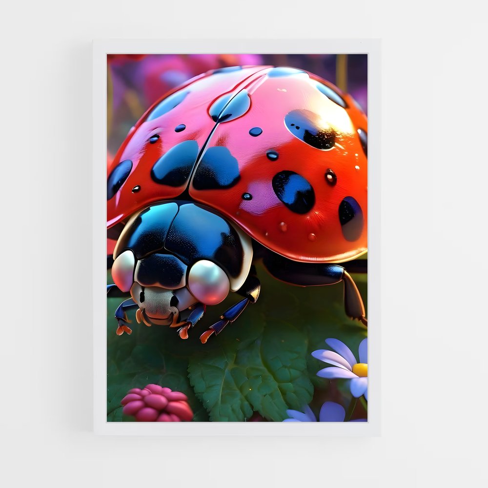 ap-ladybug-9 cadre Blanc