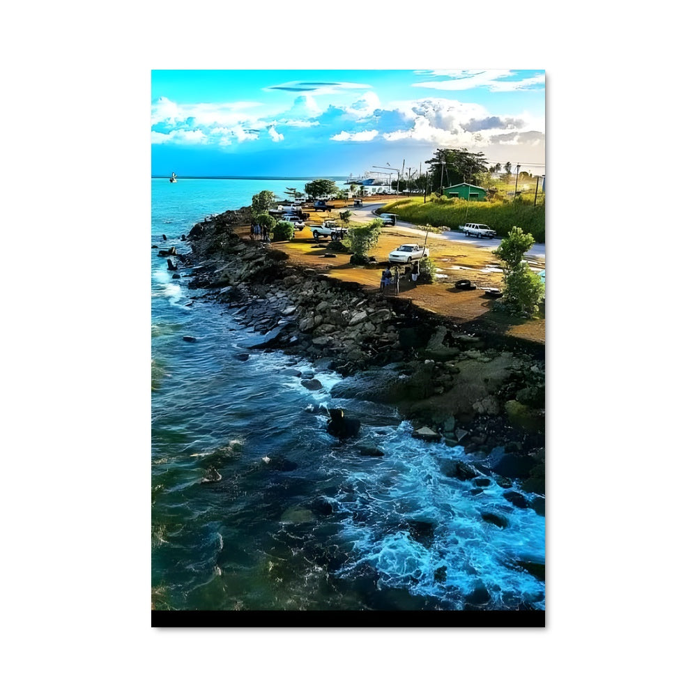 Poster Plage de Puerto