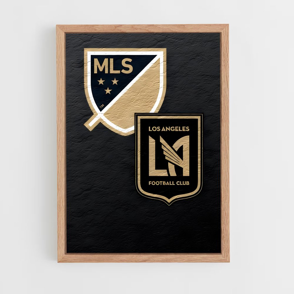 ap-lafc los angeles fc-6 cadre Bois clair