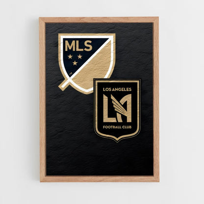 ap-lafc los angeles fc-6 cadre Bois clair