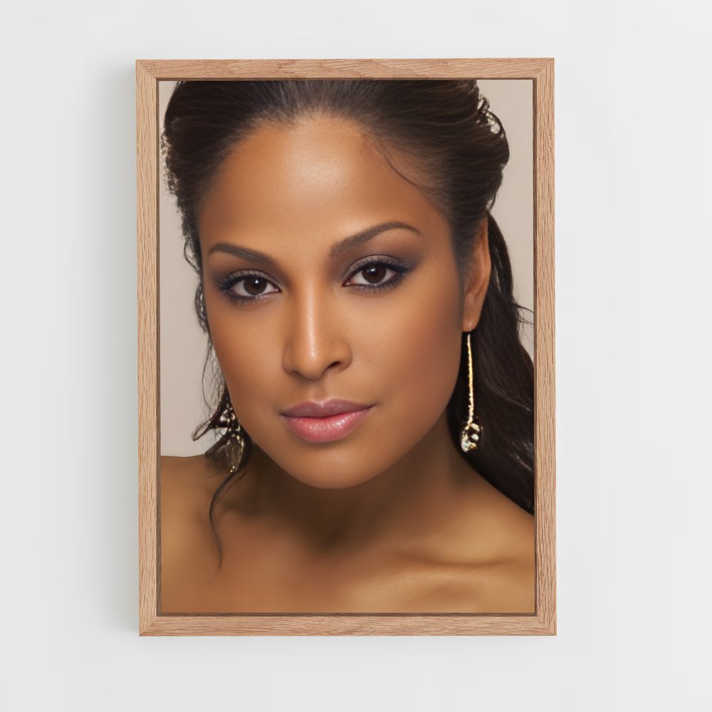ap-laila ali-2 cadre Bois clair