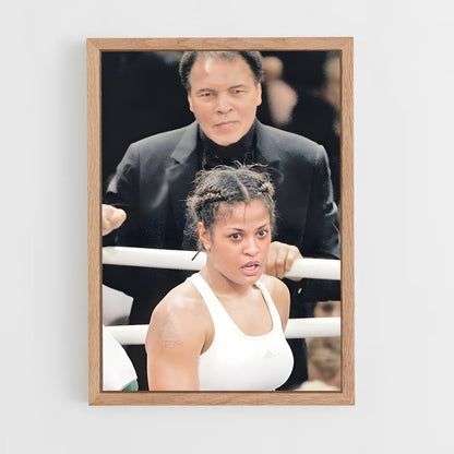 ap-laila ali-5 cadre Bois clair