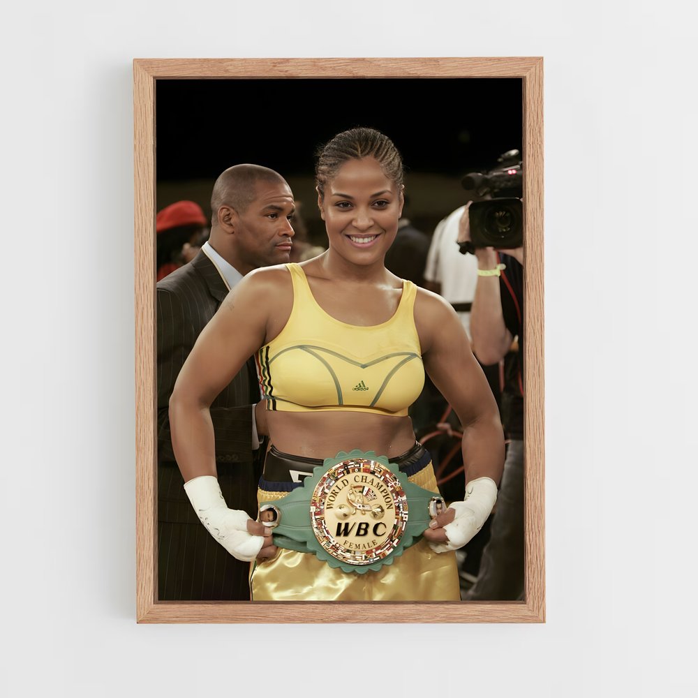 ap-laila ali-6 cadre Bois clair