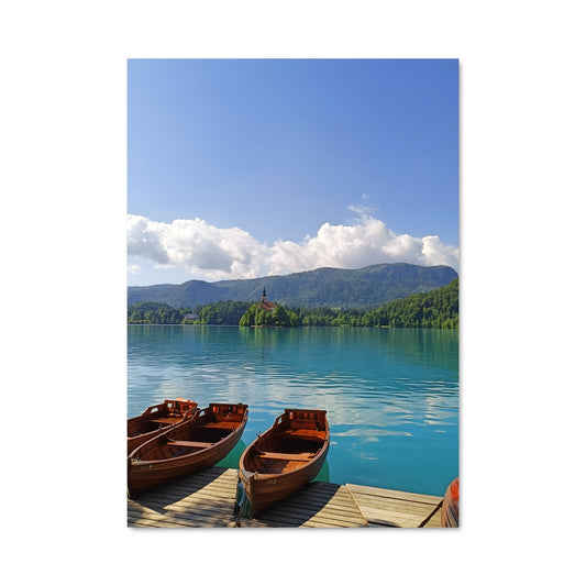 Poster Rêve au Bord du Lac