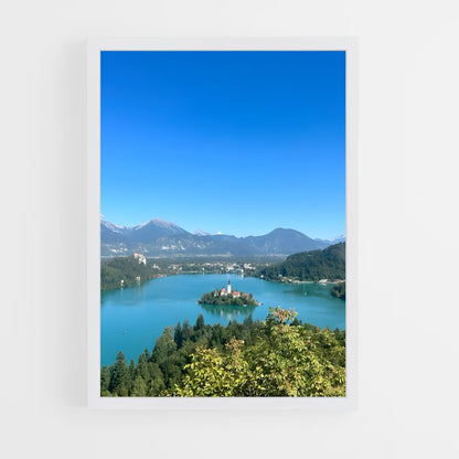 ap-lake bled-1 cadre Blanc
