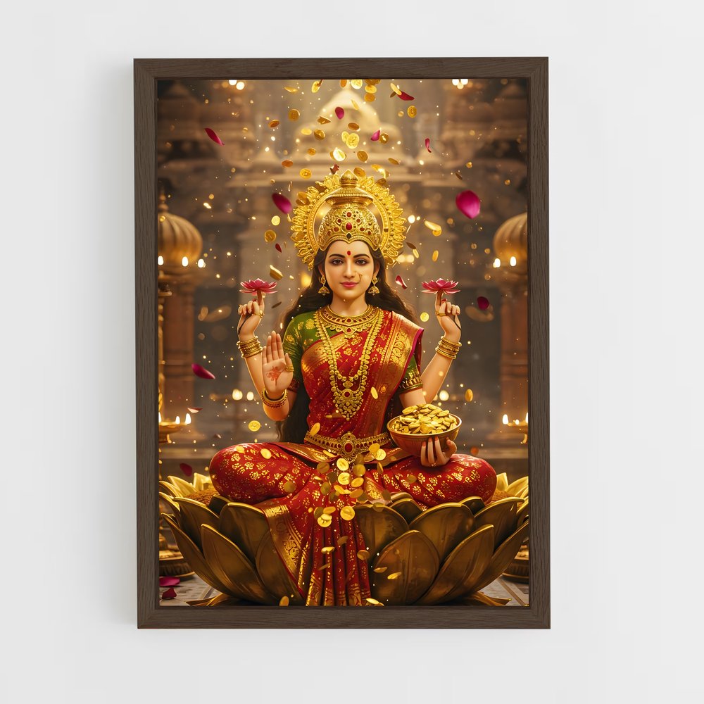 ap-lakshmi-1 cadre Bois foncé