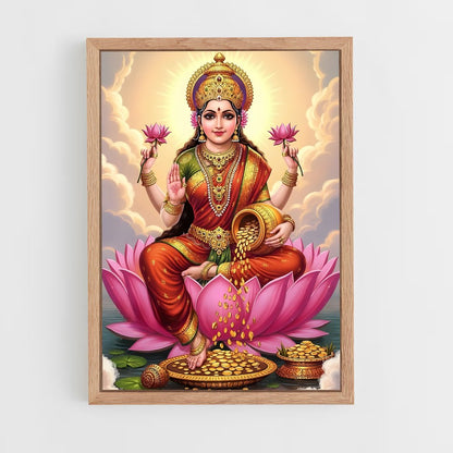 ap-lakshmi-3 cadre Bois clair