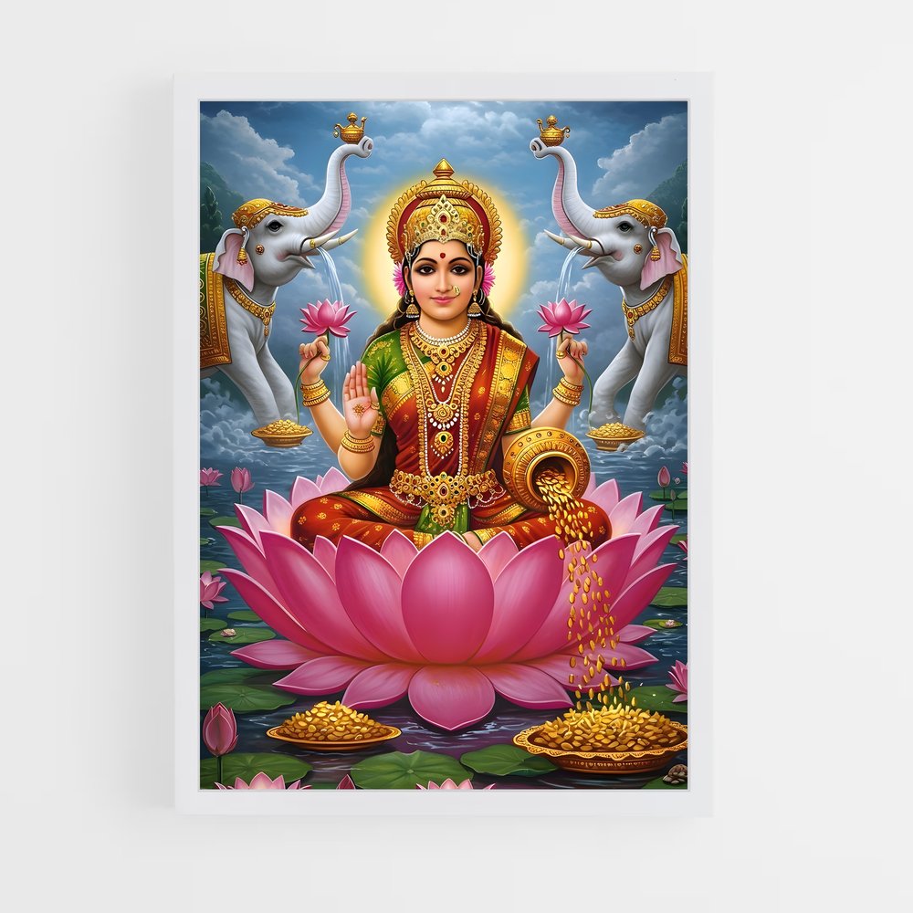ap-lakshmi-5 cadre Blanc