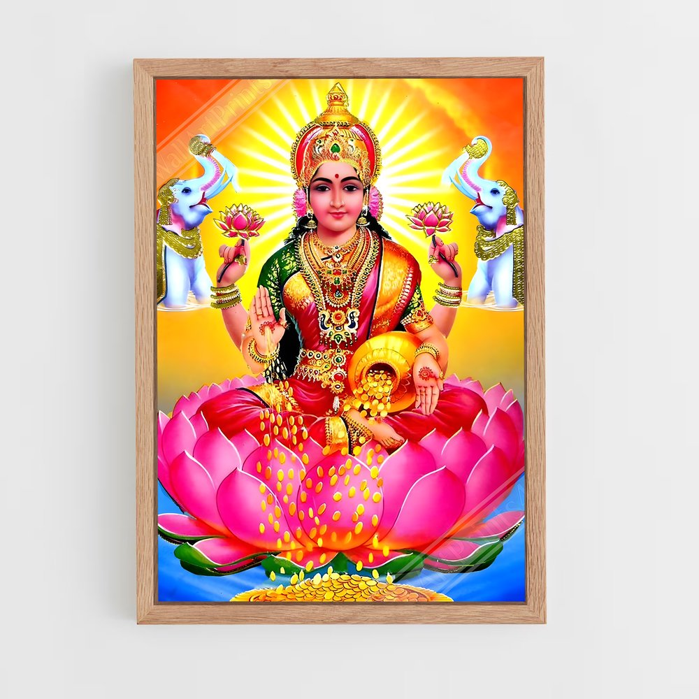 ap-lakshmi-8 cadre Bois clair