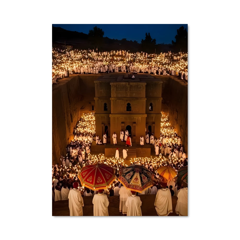 Poster Lumières de Lalibela