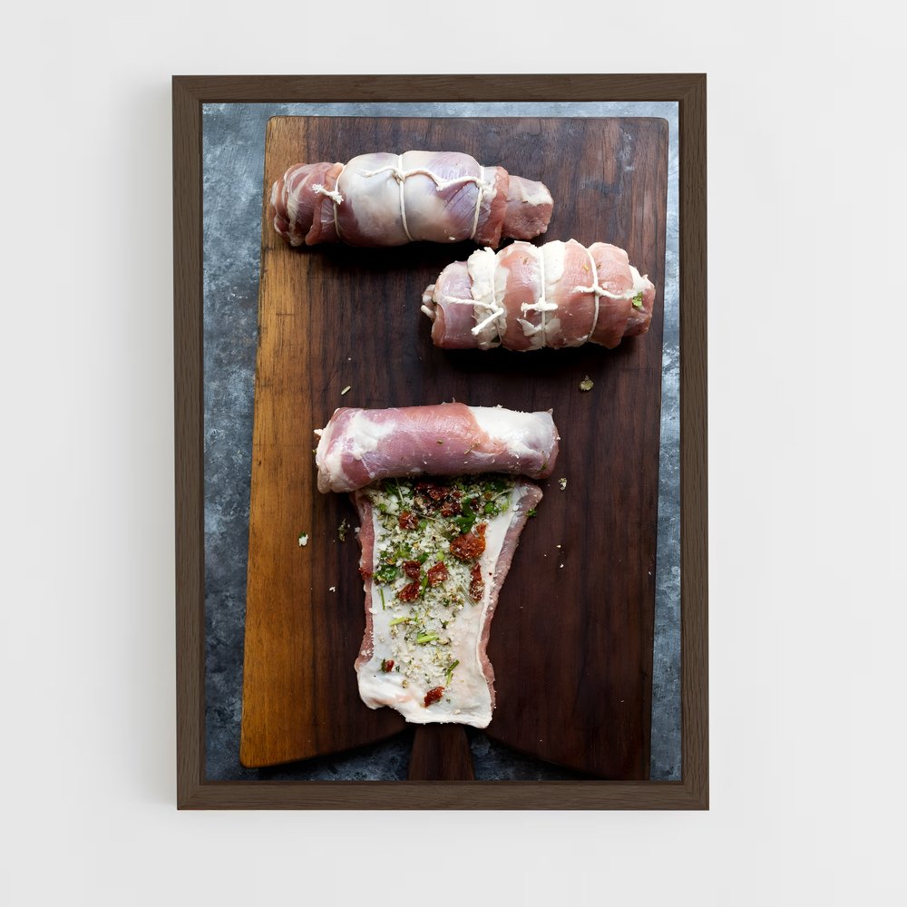 ap-lamb-12 cadre Bois foncé