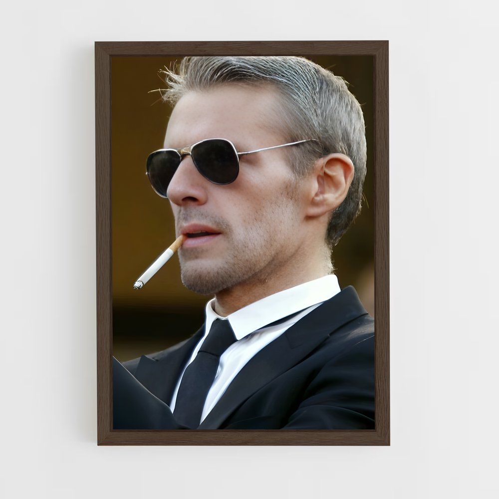 ap-lambert wilson-4 cadre Bois foncé