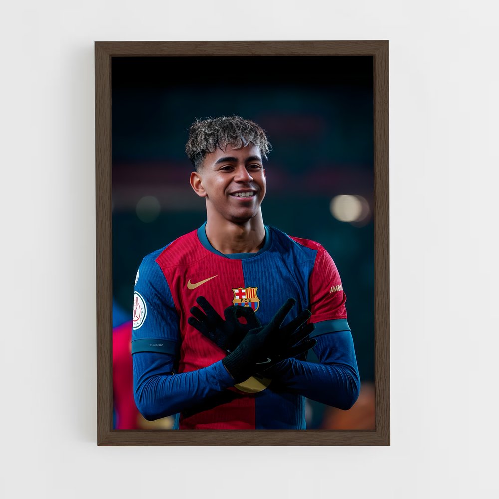 ap-lamine yamal-7 cadre Bois foncé