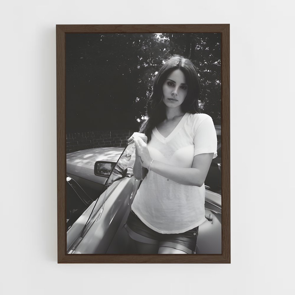 ap-lana del rey-4 cadre Bois foncé