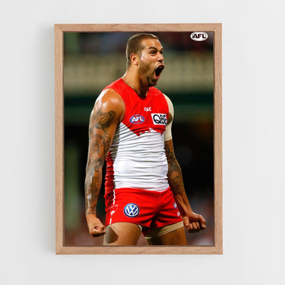 ap-lance franklin-1 cadre Bois clair