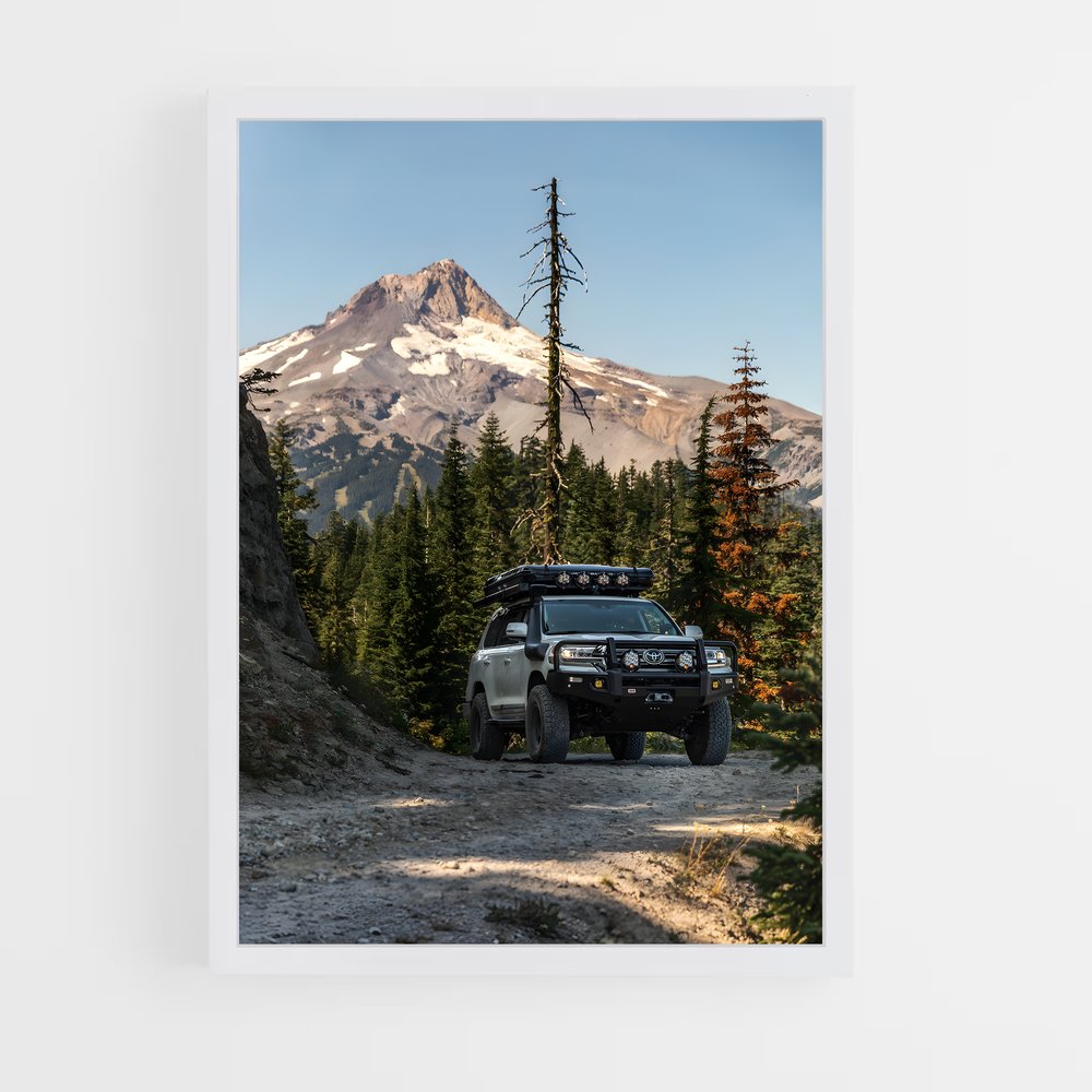 ap-land cruiser-4 cadre Blanc