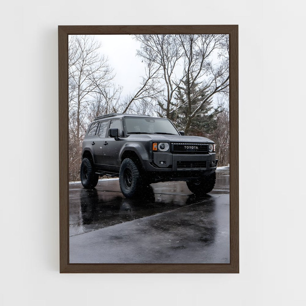 ap-land cruiser-6 cadre Bois foncé