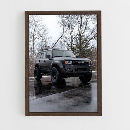 ap-land cruiser-6 cadre Bois foncé