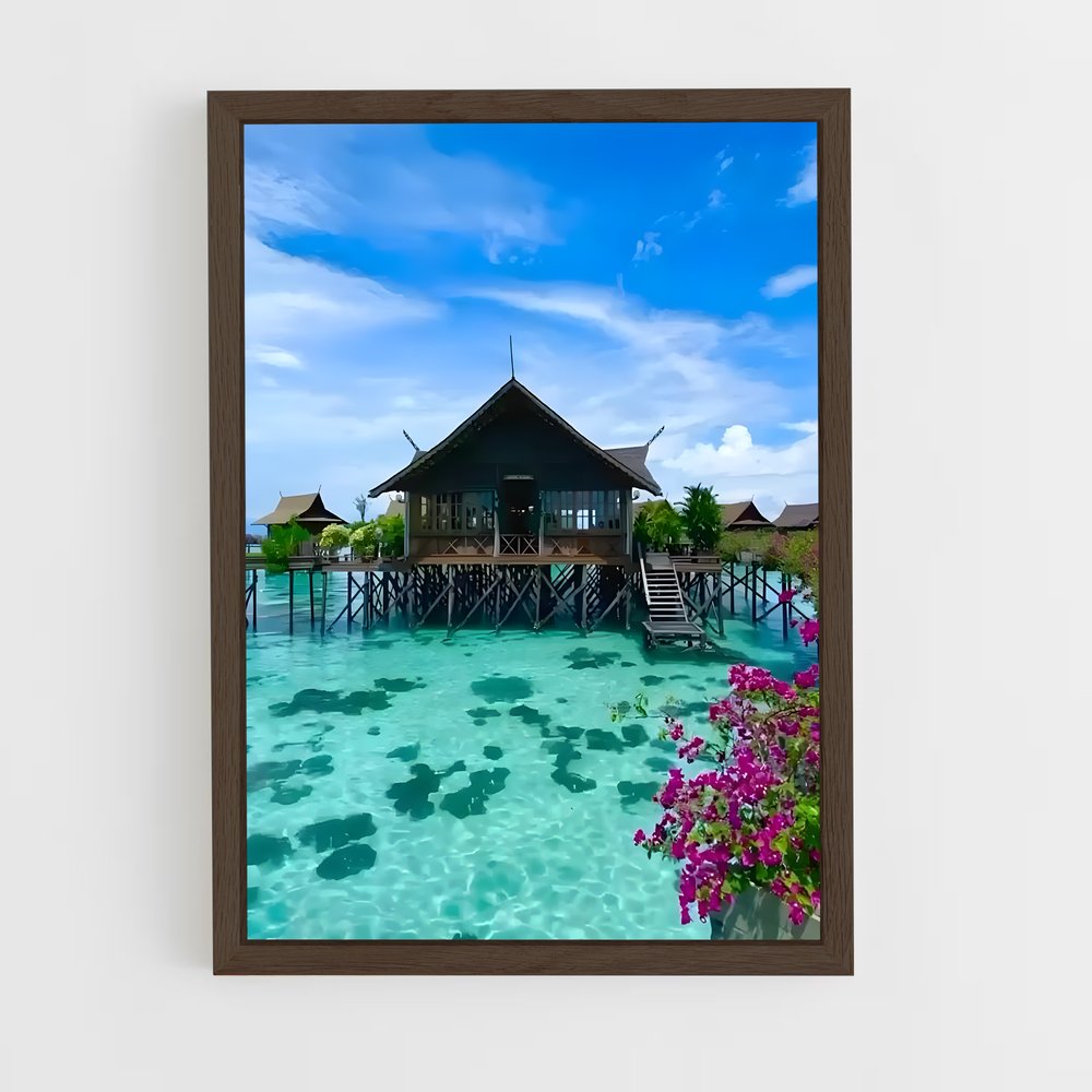 ap-langkawi-3 cadre Bois foncé