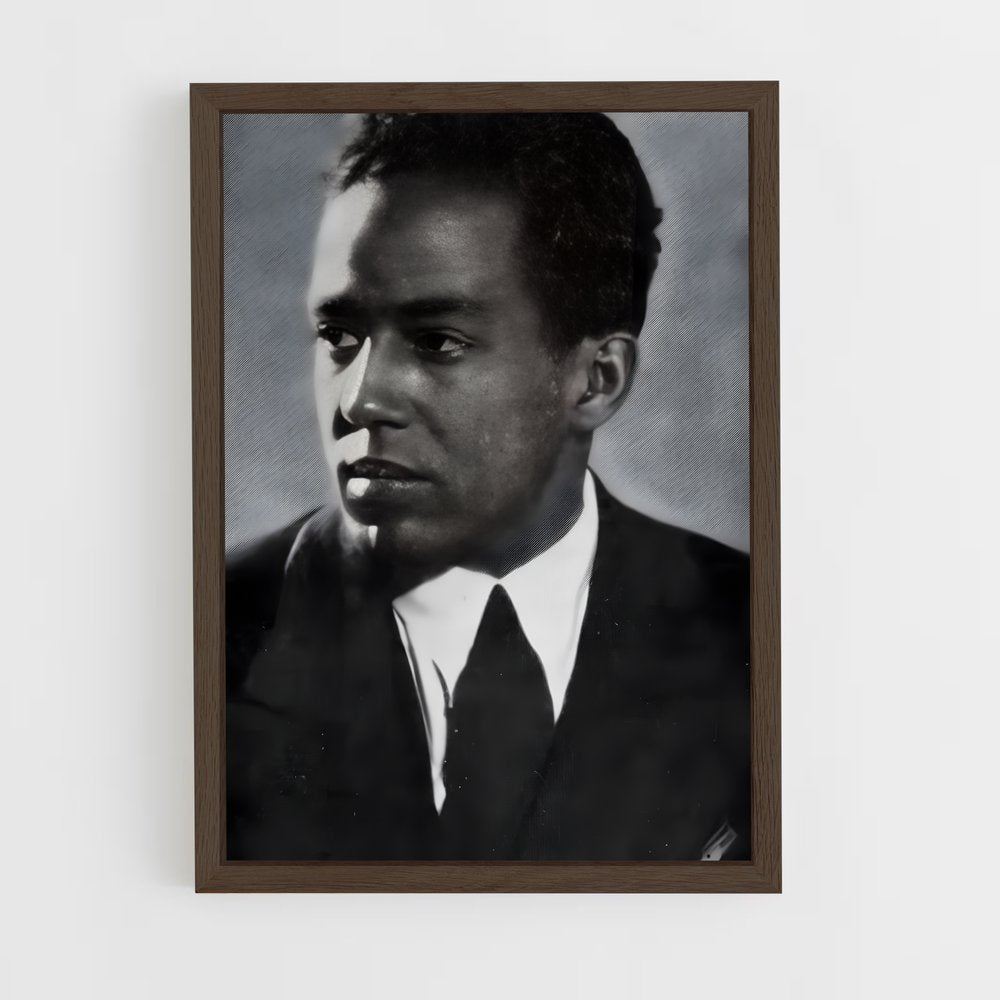 ap-langston hughes-1 cadre Bois foncé