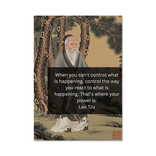 Poster Lao tzu 12967