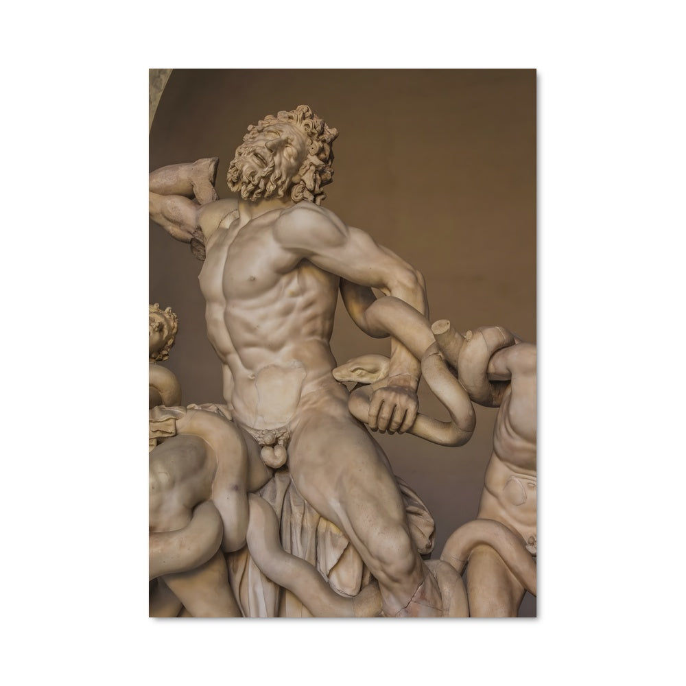 Poster Laocoon et les Fleurs