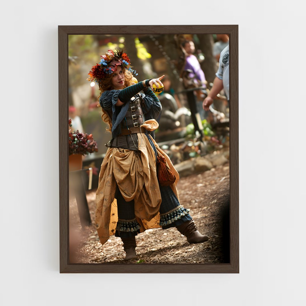 ap-larp-3 cadre Bois foncé