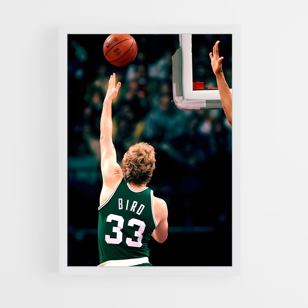 ap-larry bird-4 cadre Blanc