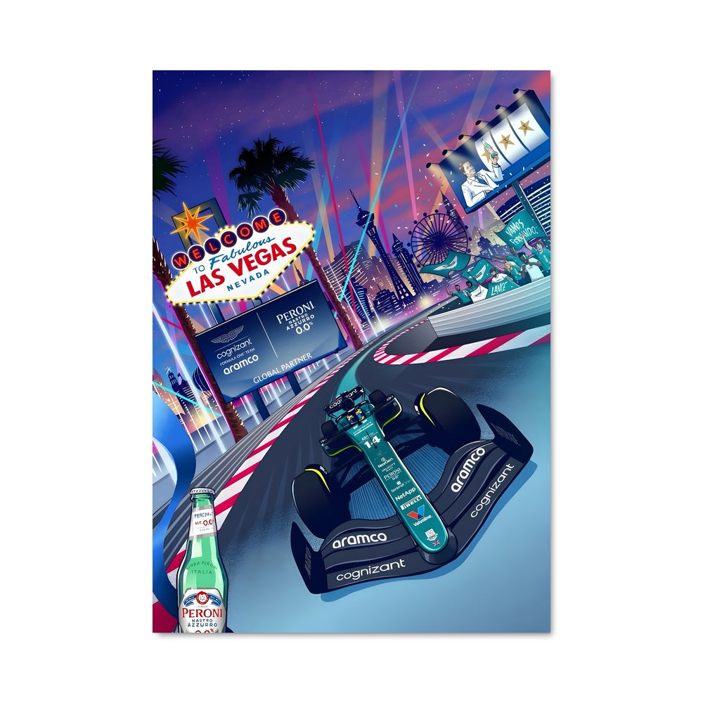 Poster Formula Rush Vegas