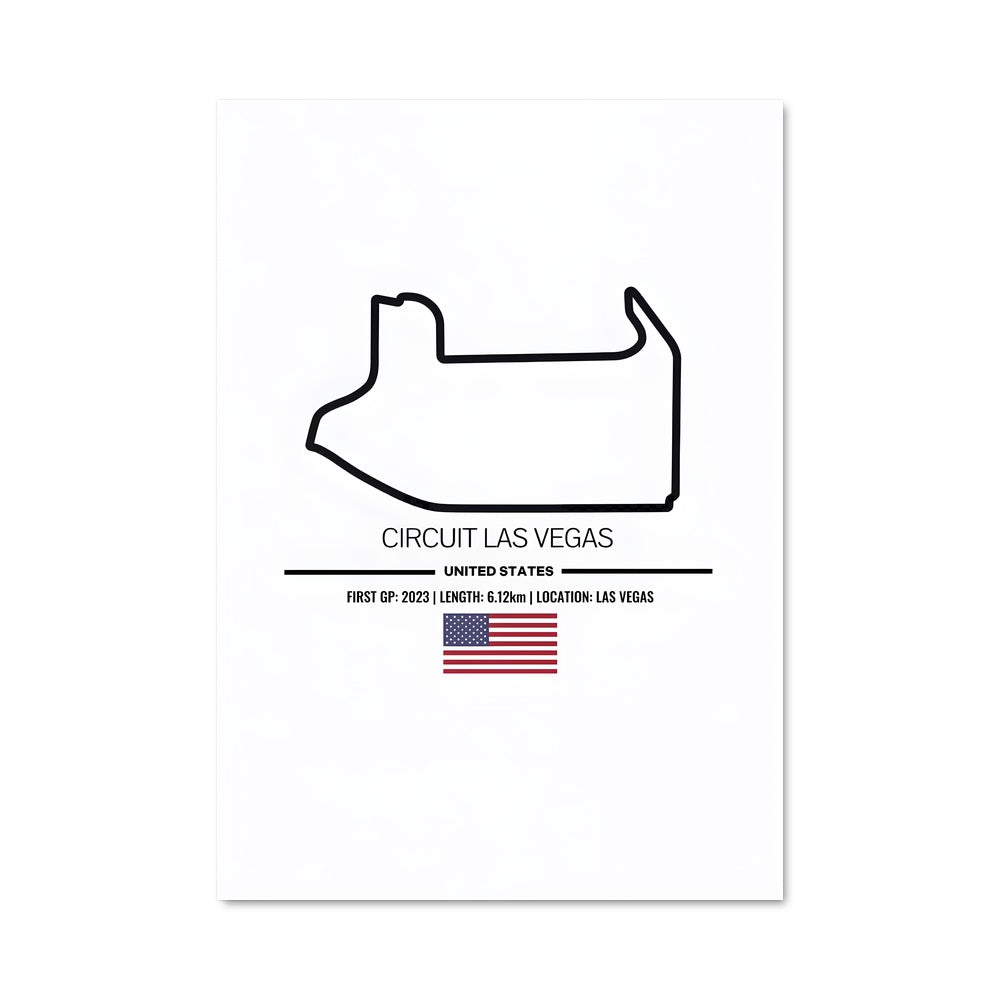 Poster Circuit Las Vegas