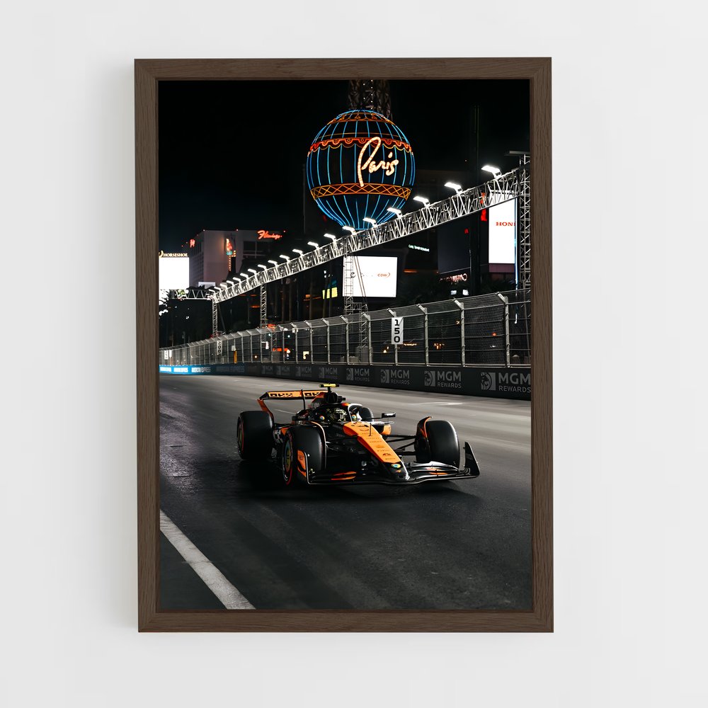 ap-las vegas grand prix-3 cadre Bois foncé