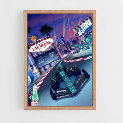 ap-las vegas grand prix-5 cadre Bois clair