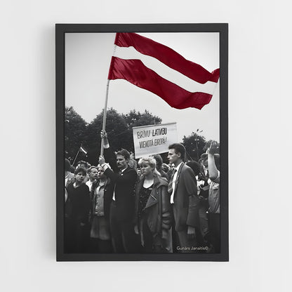 ap-latvia flag-1 cadre Noir