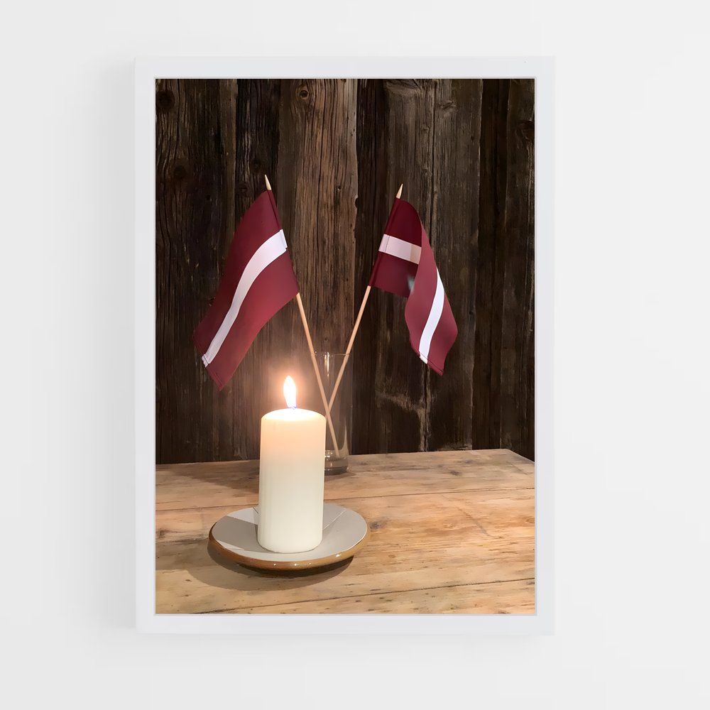 ap-latvia flag-3 cadre Blanc