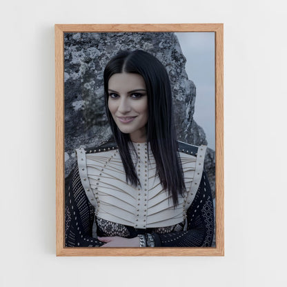 ap-laura pausini-2 cadre Bois clair