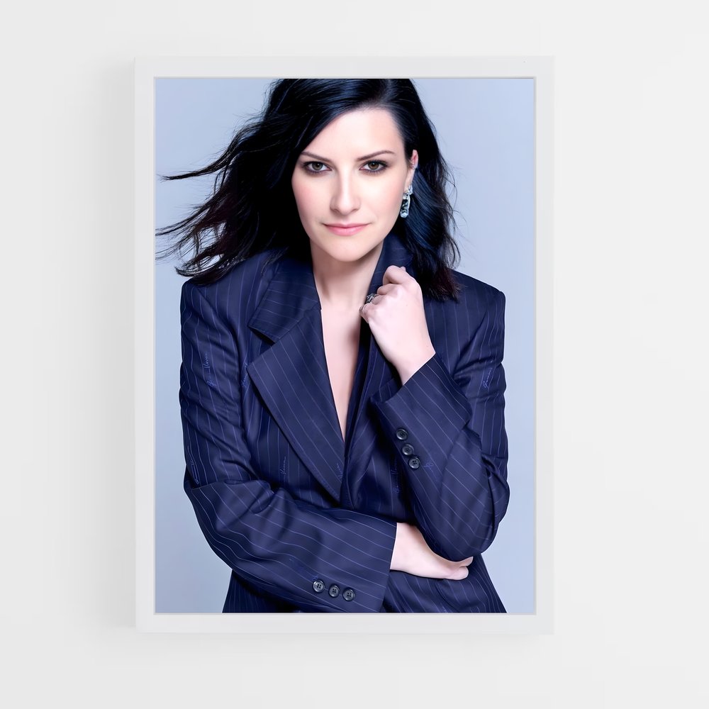 ap-laura pausini-9 cadre Blanc