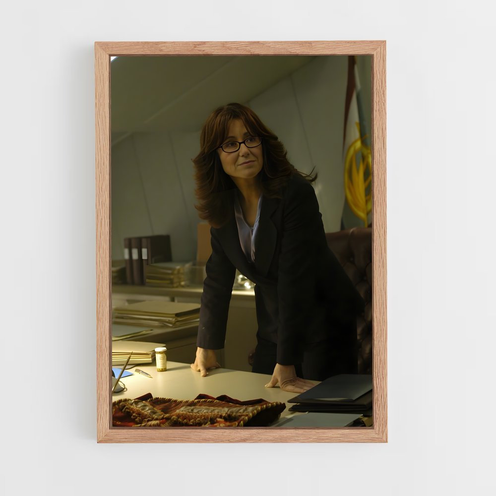 ap-laura roslin-1 cadre Bois clair